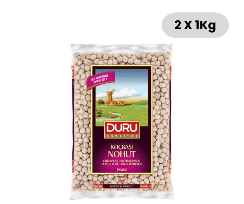 Duru Chick Peas (2 Pieces X 1Kg)