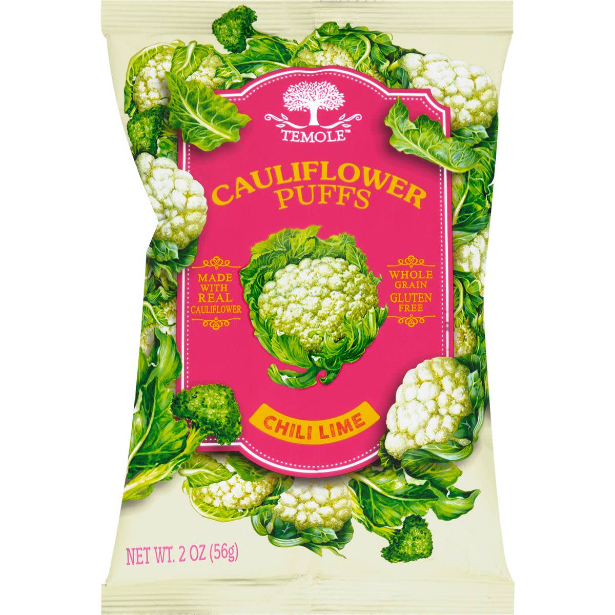 Temole Cauliflower Puffs Chili Lime (4 Pieces x 56g)
