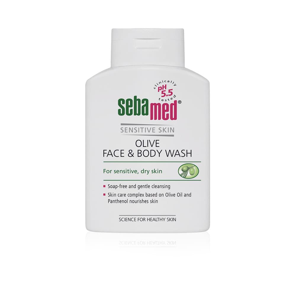 Sebamed Olive Liquid Face & Body Wash 200ml