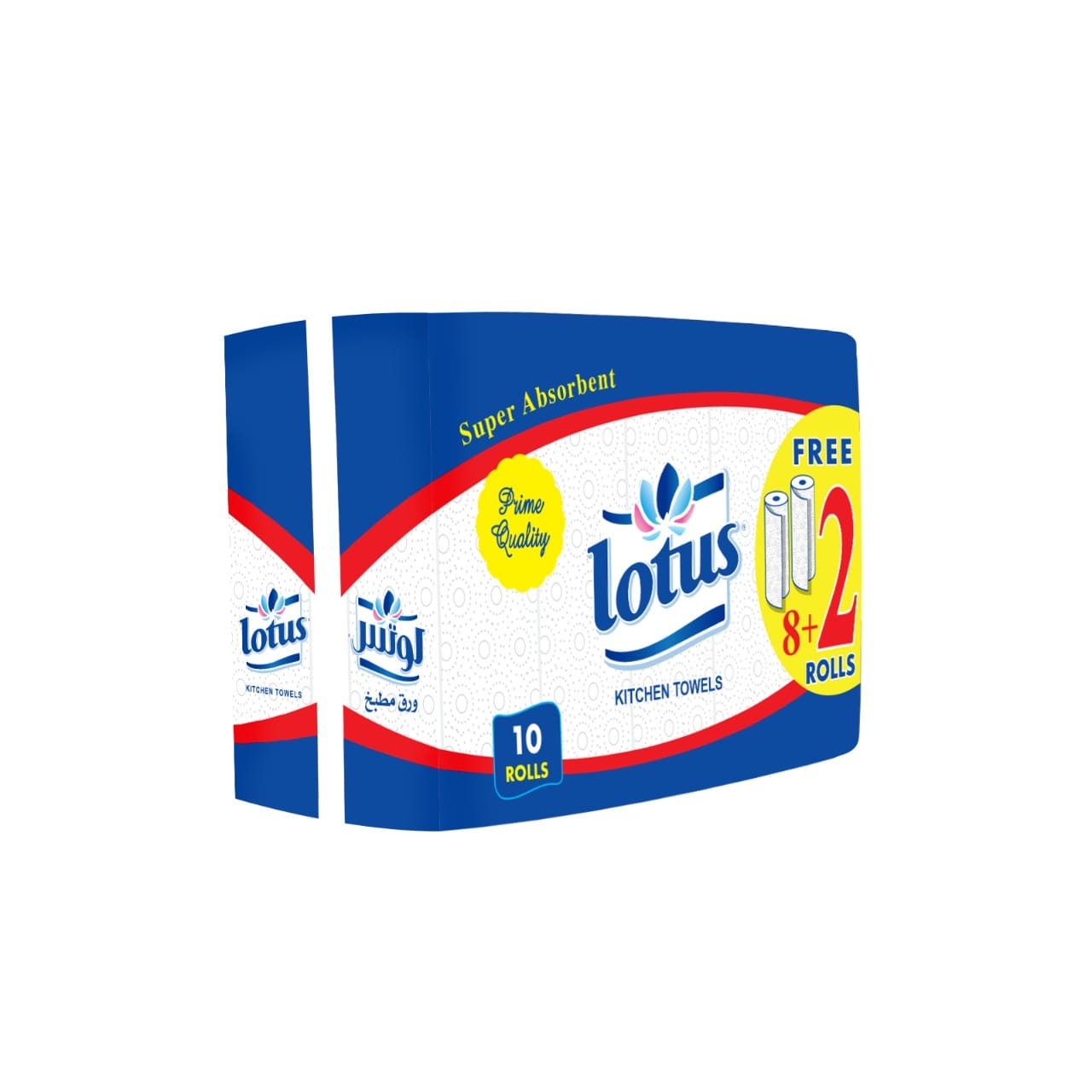 Lotus Kitchen Towel (8 Rolls +2 Free)