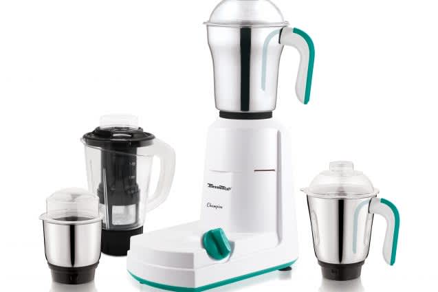 MeenuMix Mixer Grinder Champion with 3 Stainless Steel Jars & 1 Juicer Jar 4-in-1