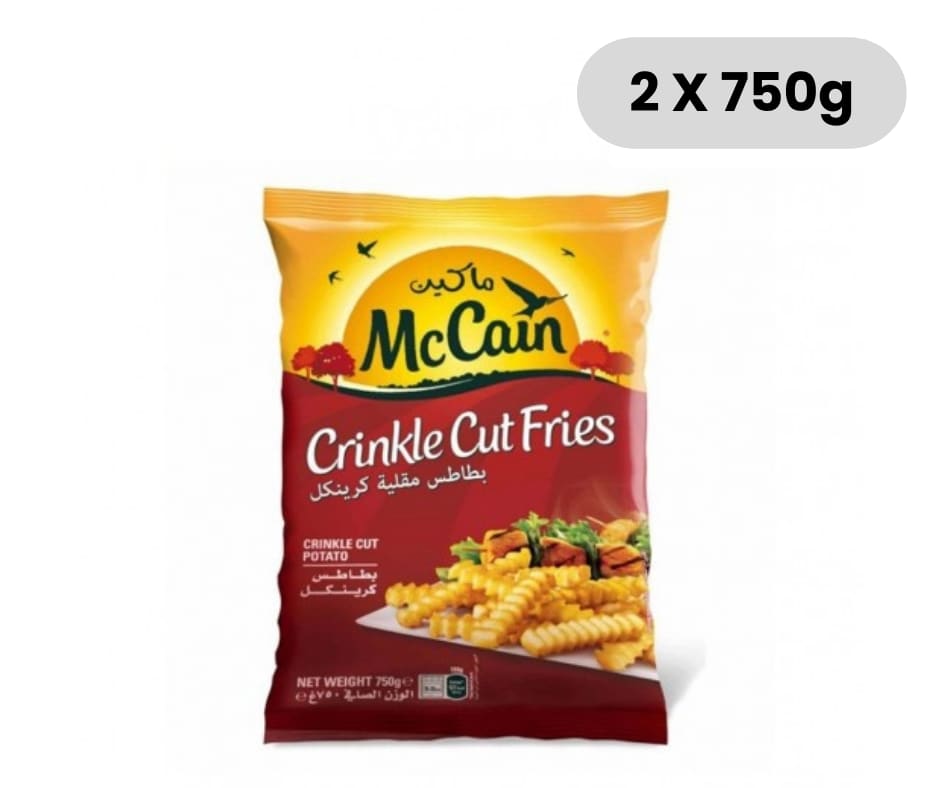 Mccain Crinkle Cut (2 Pieces X 750g)