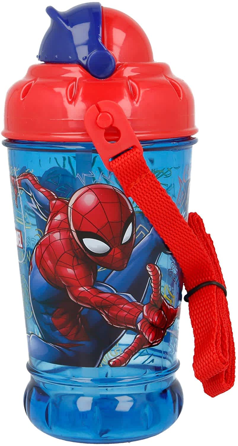 Stor Ultimate Spiderman Canteen With Straw