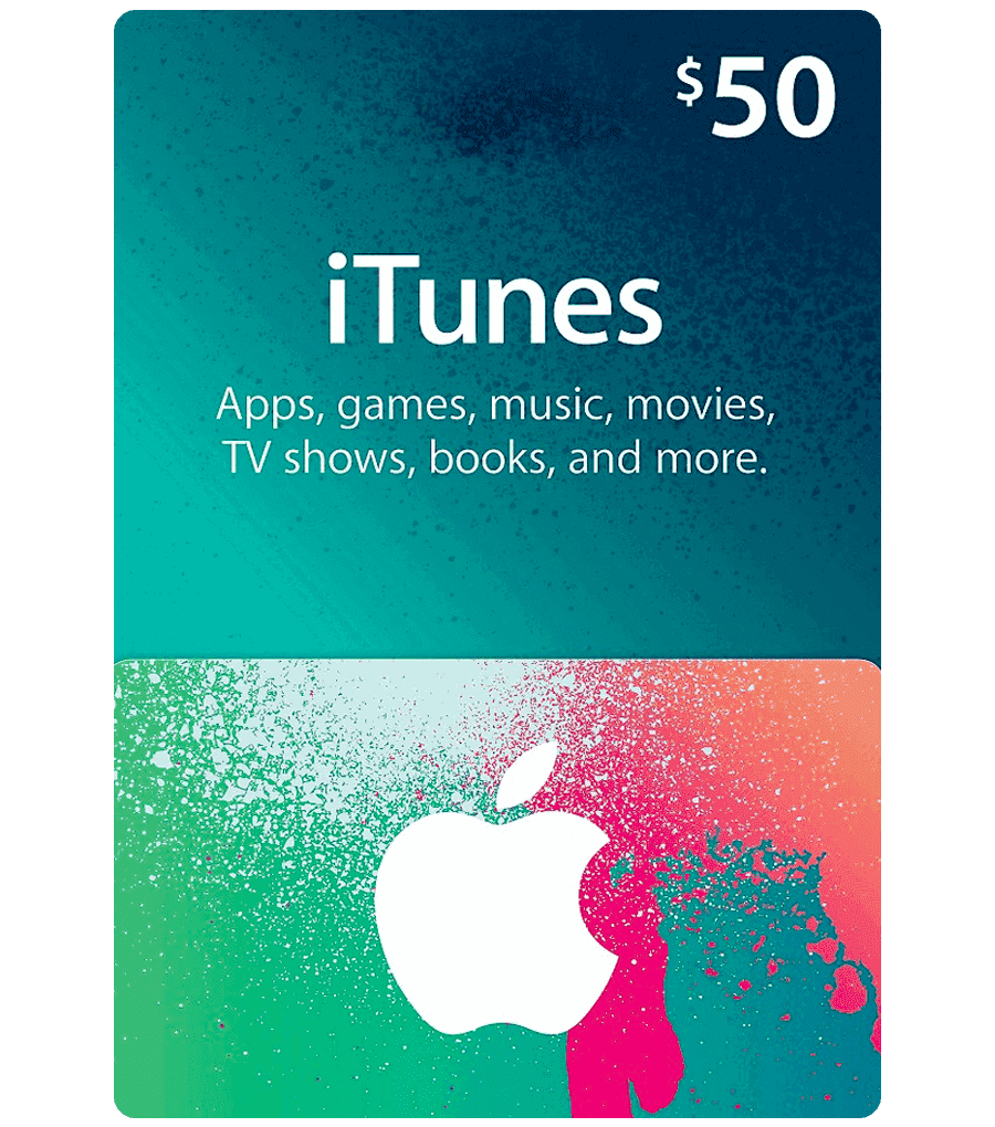 iTunes $50 Gift Card Code (U.S. Account) (Deliverd By Email)