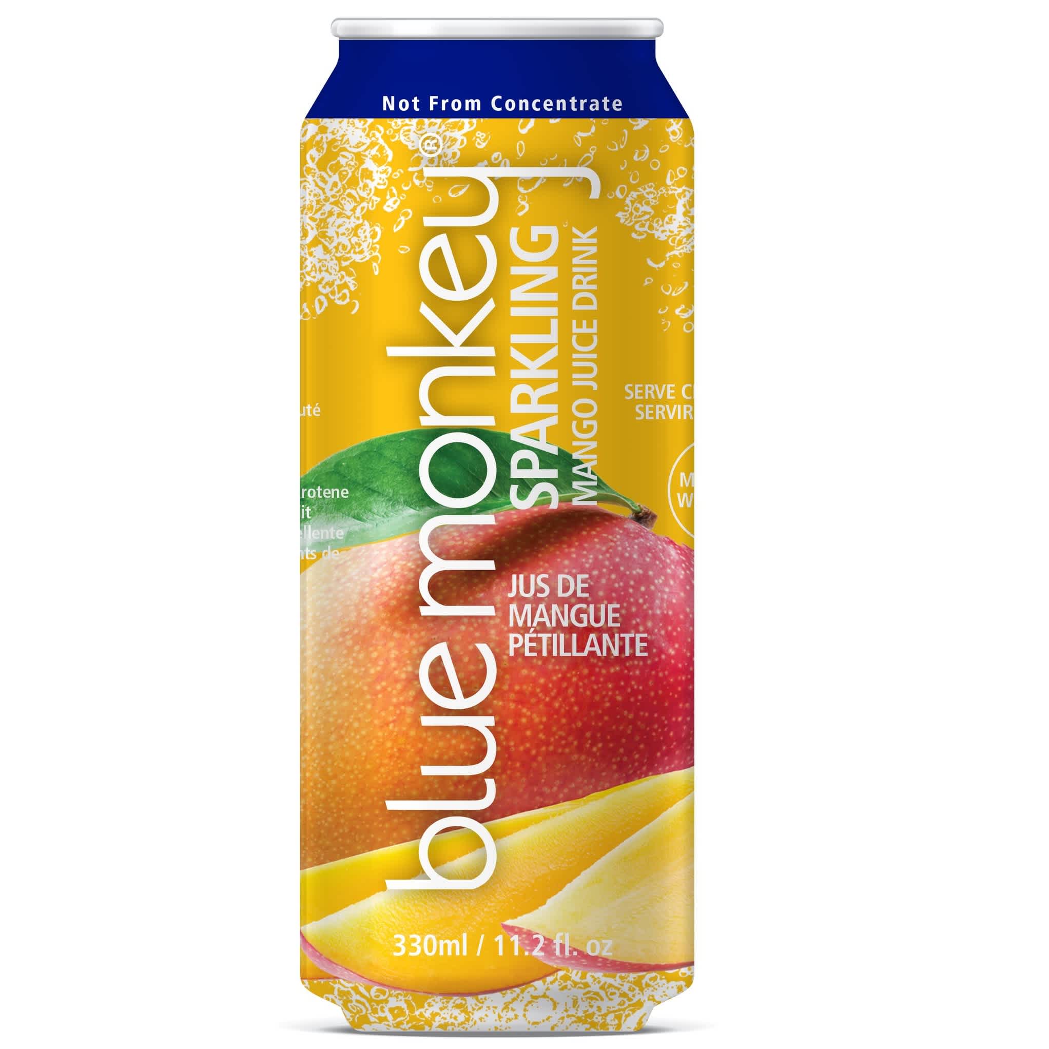 Blue Monkey Sparkling Juice Drink 330ml
