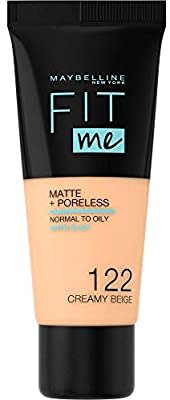 Maybelline Fit Me Matte Poreless (Creamy Beige No 122)