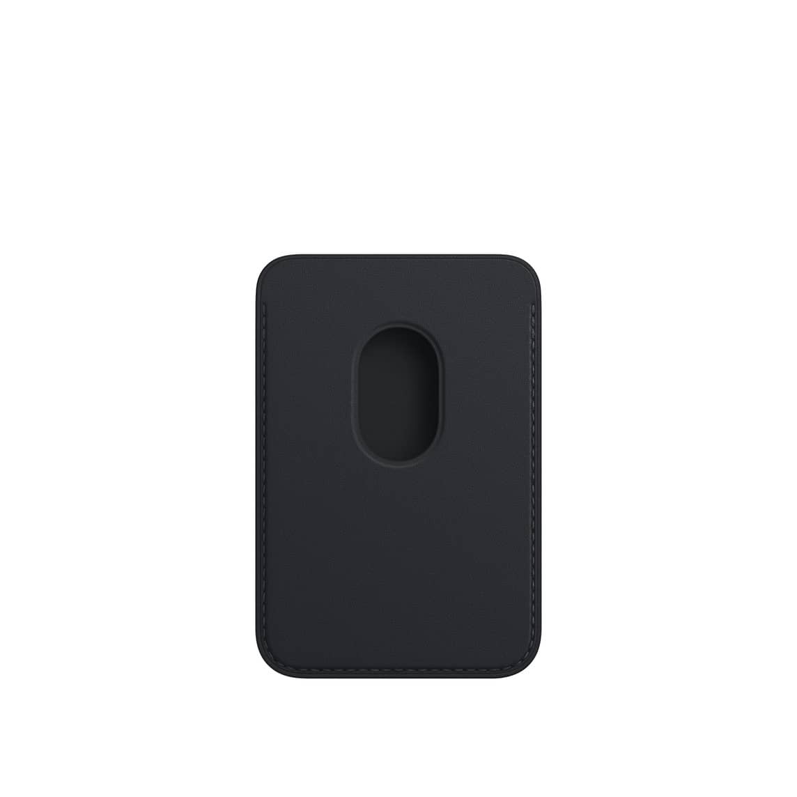 Apple Leather Wallet With MagSafe For Iphone (Midnight)