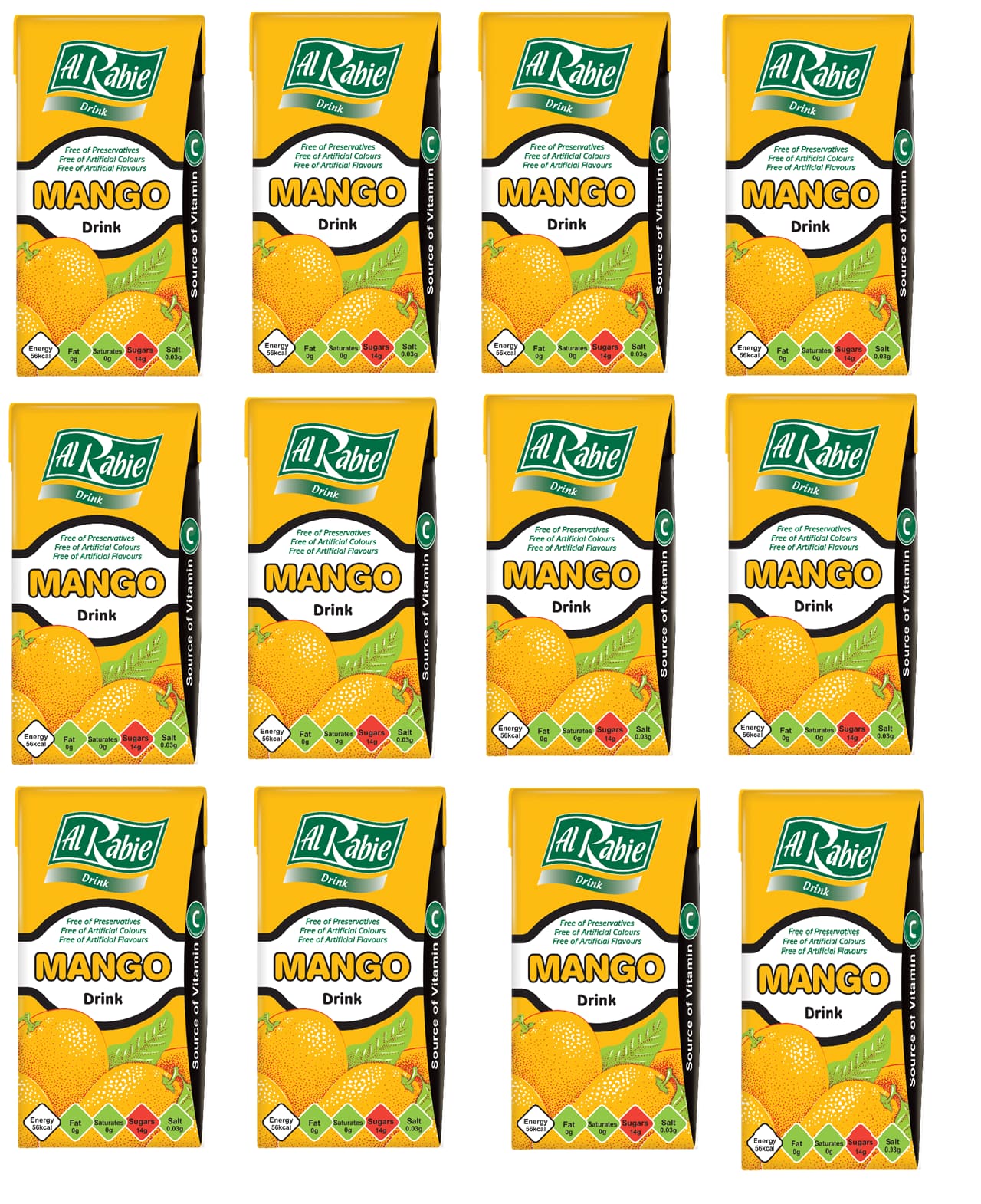 Al Rabie Drink (12 Pieces)