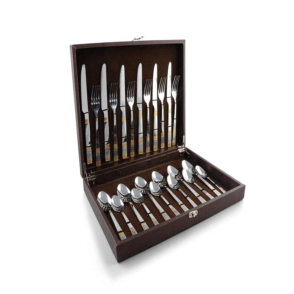 Fns Jessica Cutlery Set Of 24 Pieces In Box