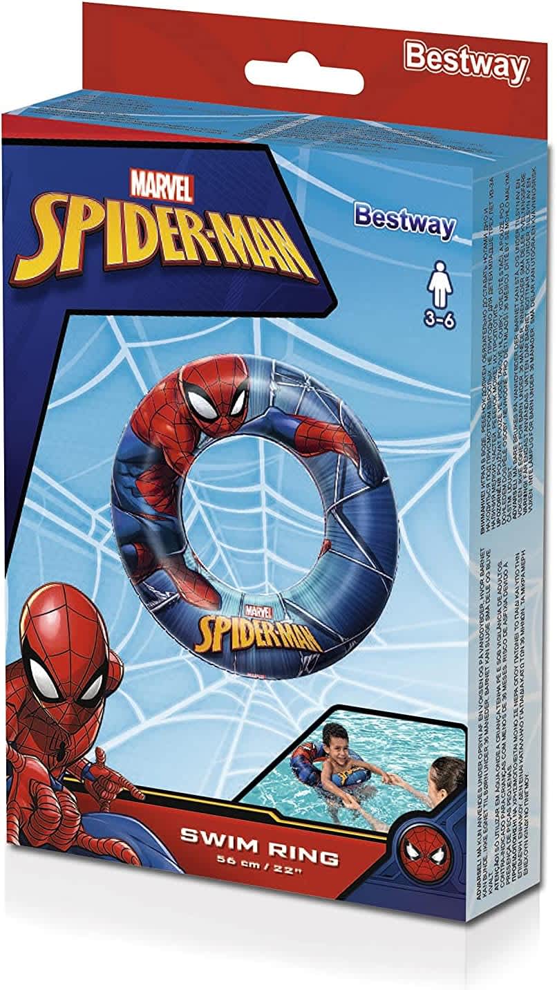 Bestway Spider Man Swim Ring 56cm