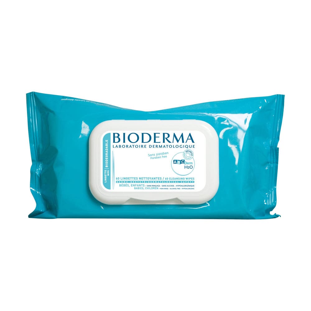 Bioderma ABC Derm H2O Wipes (60 Wipes)