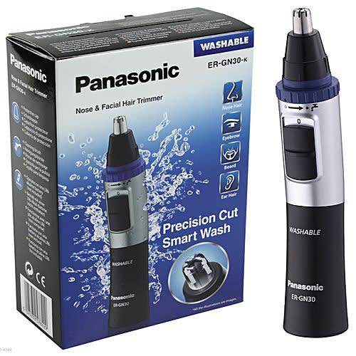 Panasonic Nose & Ear Hair Trimmer With Vortex Cleaning System