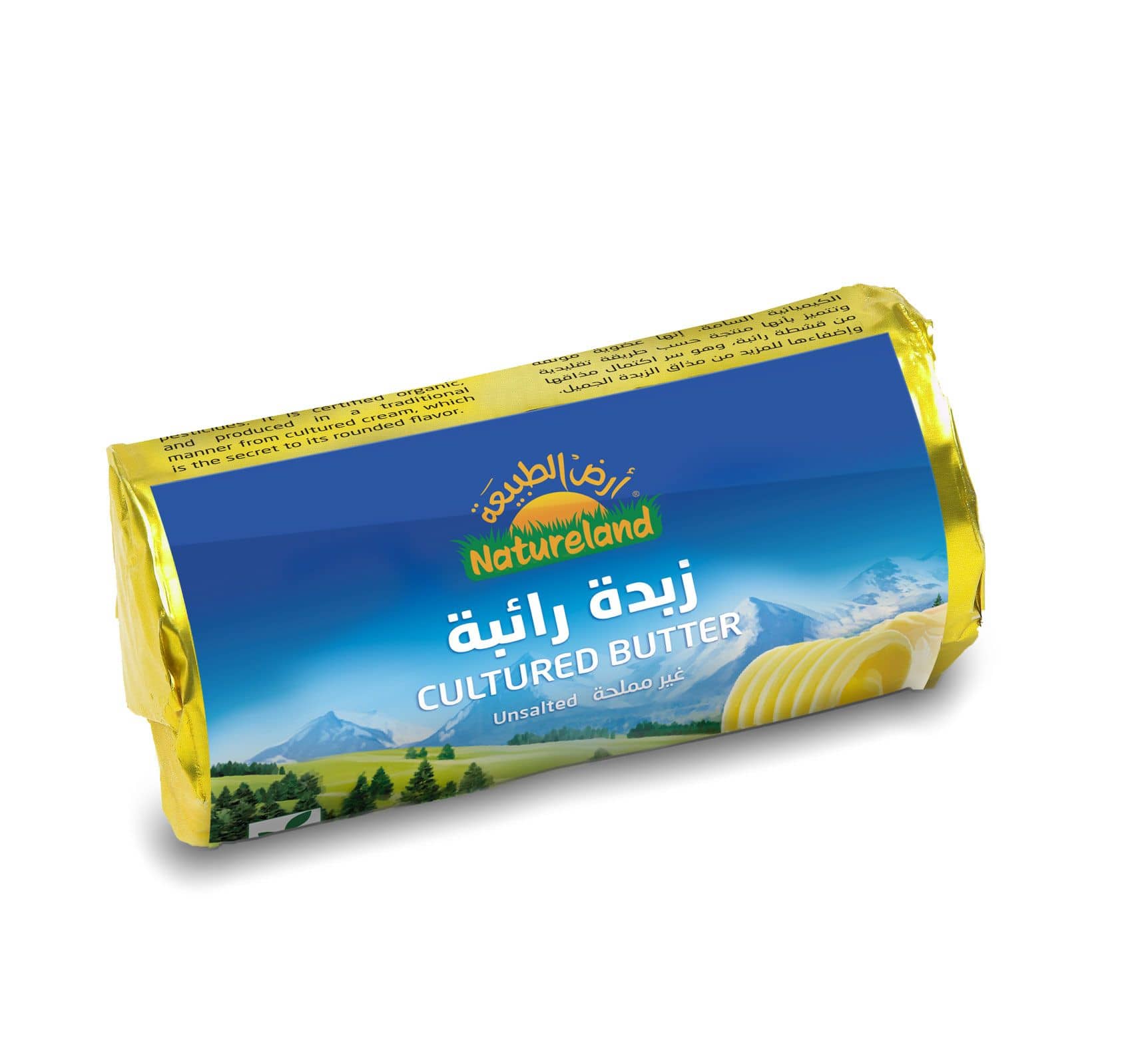 Natureland Organic Cultured Butter 227g