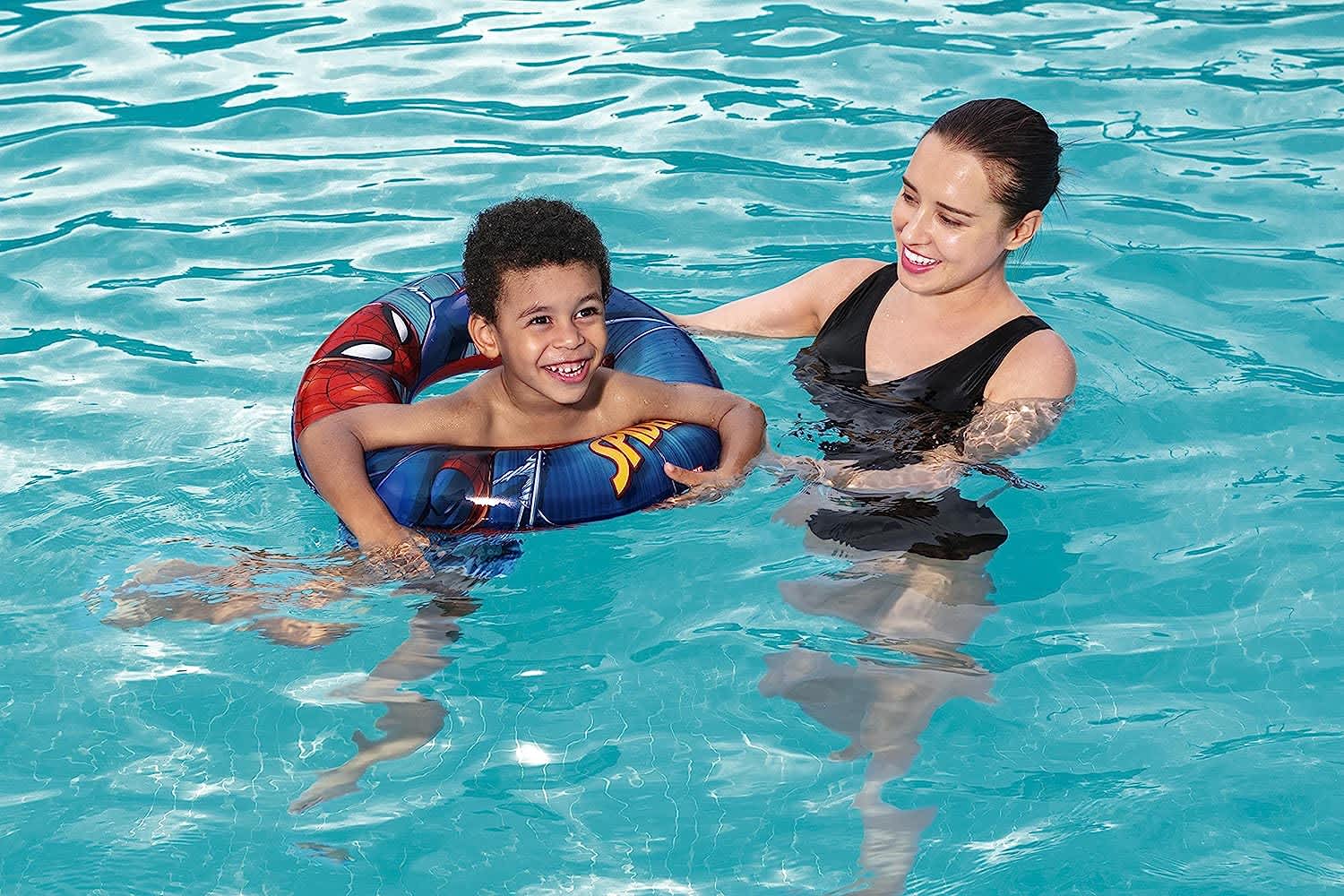 Bestway Spider Man Swim Ring 56cm