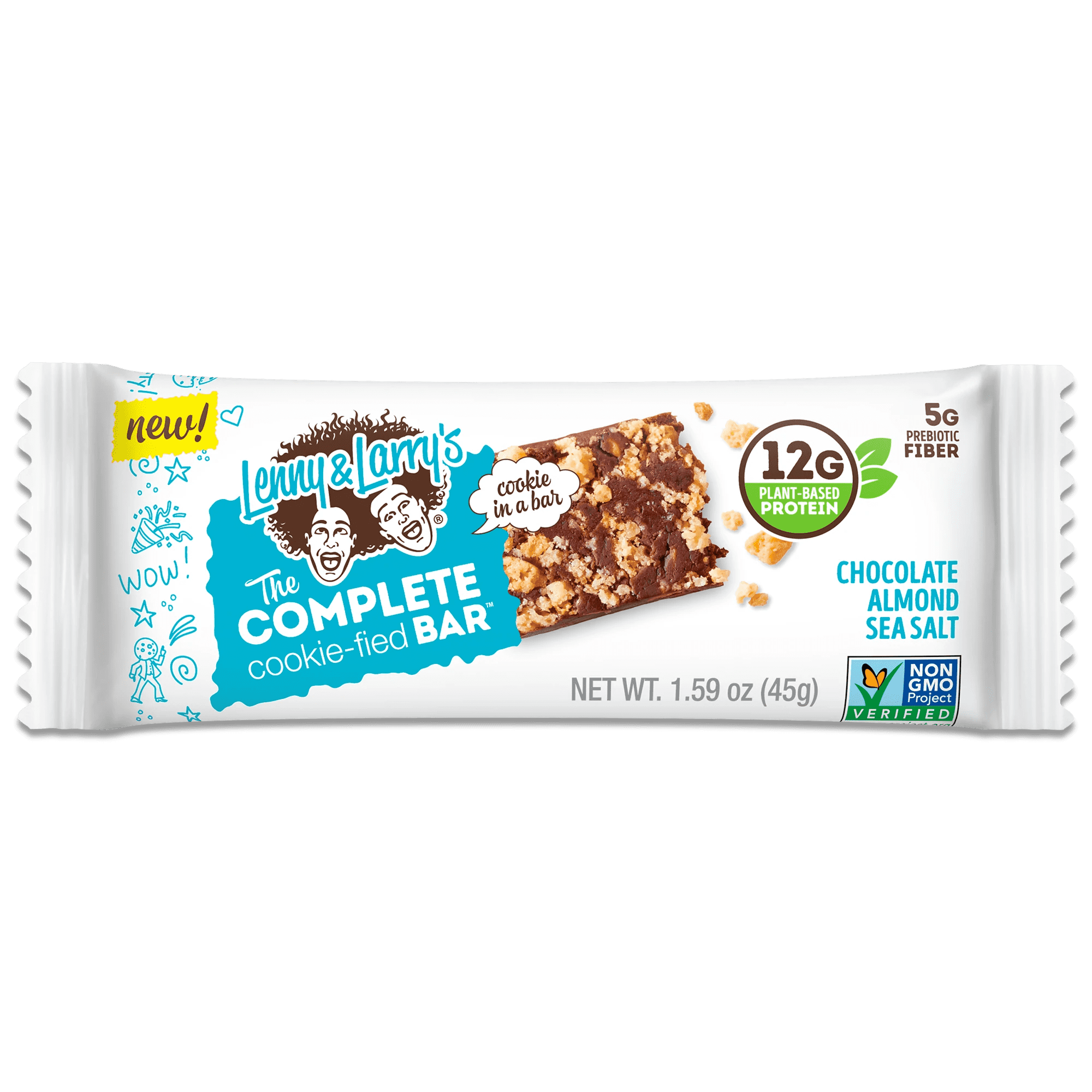 Lenny & Larry's Cookie Fied Bar Chocolate Almond Sea Salt 45g
