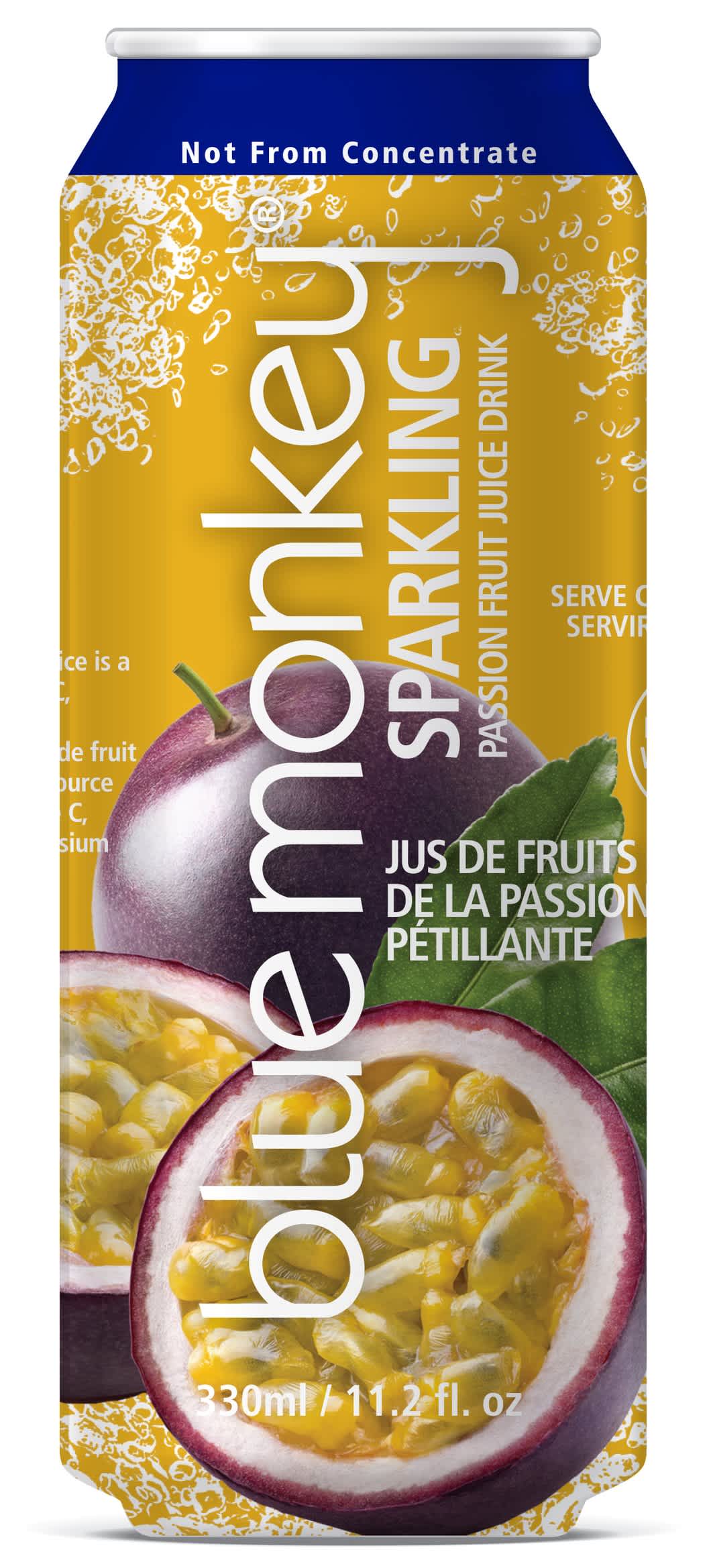 Blue Monkey Sparkling Juice Drink 330ml
