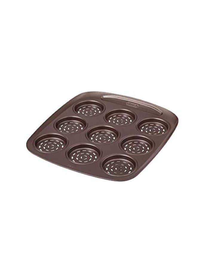 Pyrex Tray Mini Pizza With Cutter (6.5cm x 9 Cavities)