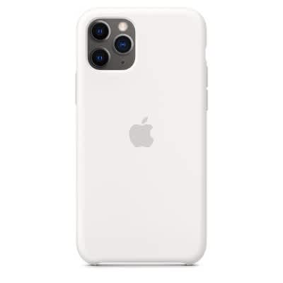 iPhone 11 Pro Silicone Case (White)